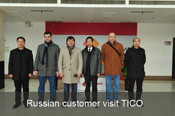 Russian customers visit TICO