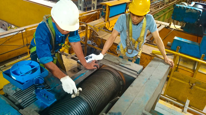 maintenance and inspection of single girder bridge crane