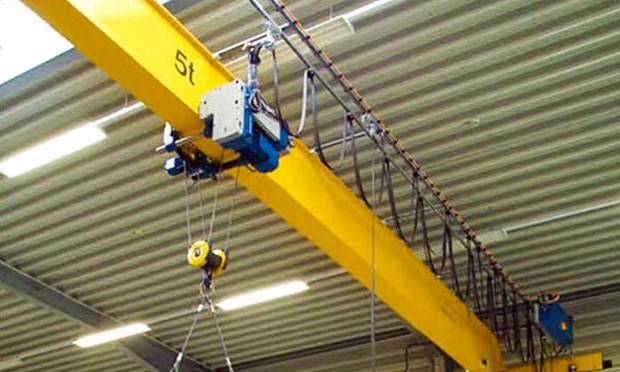 under running crane